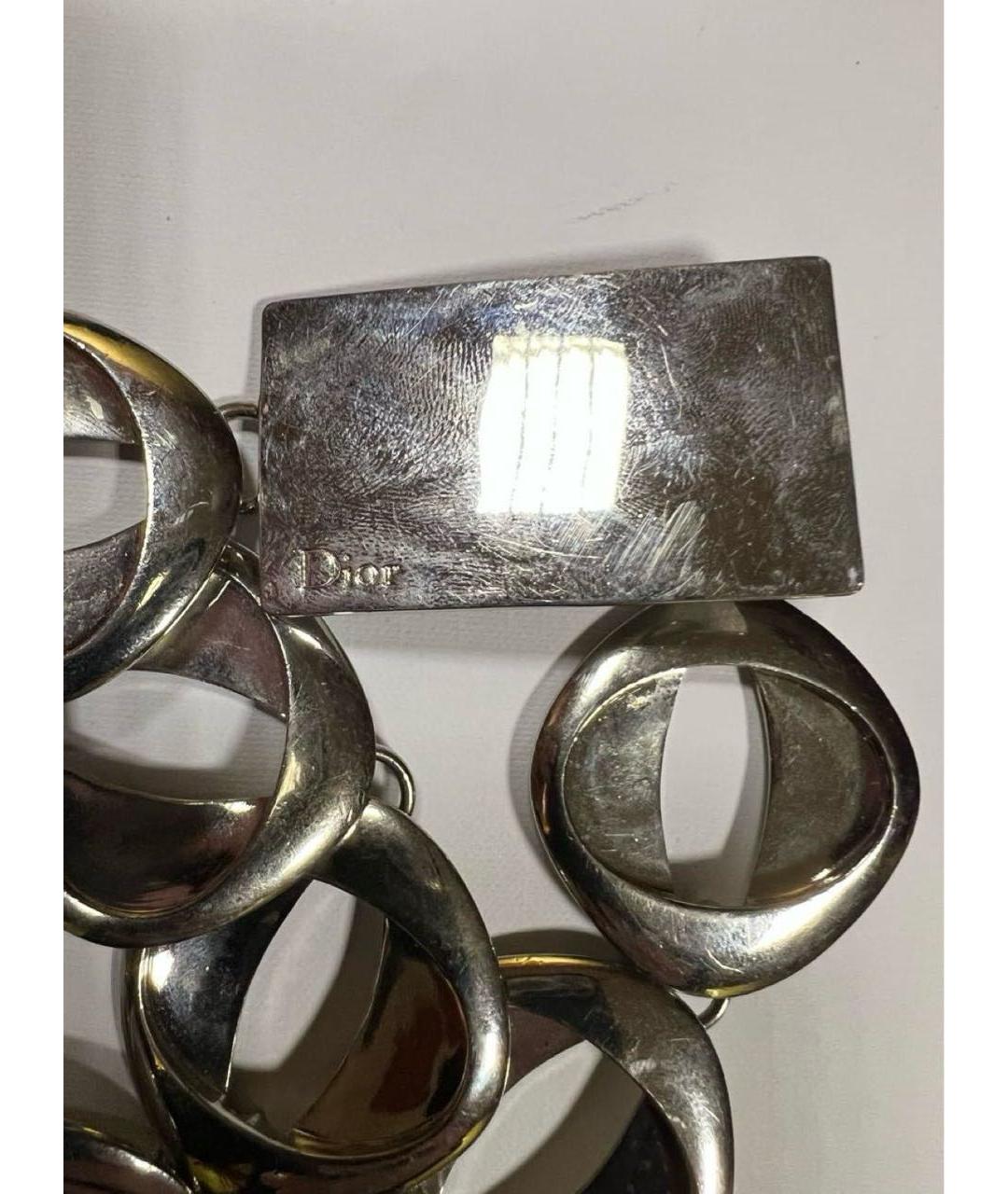 CHRISTIAN DIOR Серебрянный ремень, фото 4