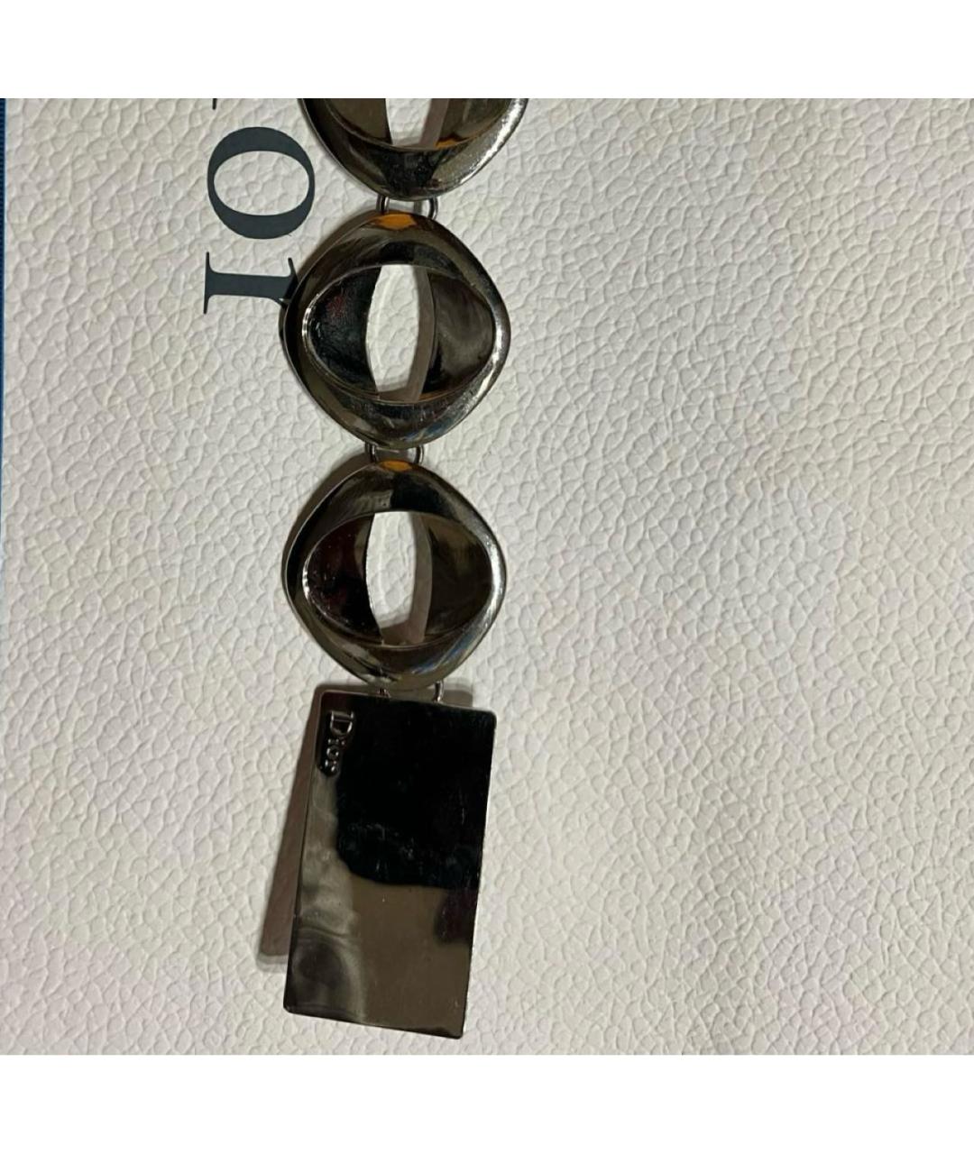 CHRISTIAN DIOR Серебрянный ремень, фото 3