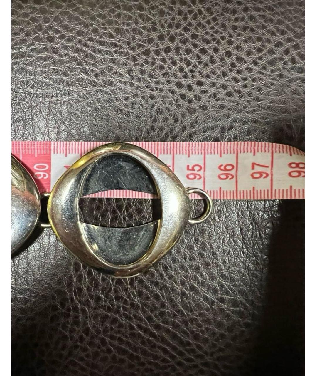 CHRISTIAN DIOR Серебрянный ремень, фото 5