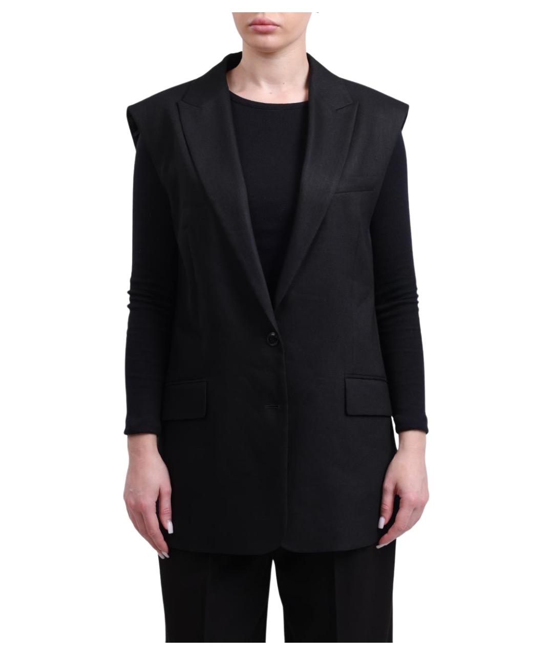 HUGO Черный жилет, фото 1