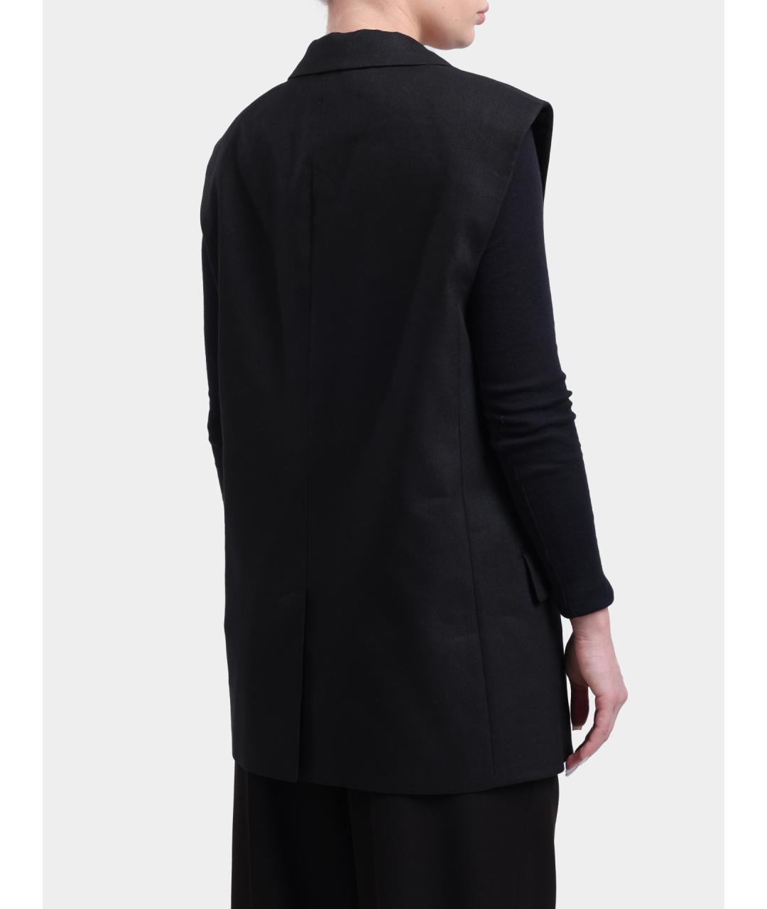 HUGO Черный жилет, фото 5