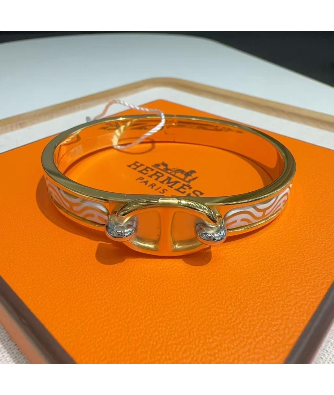 HERMES Золотой браслет, фото 3