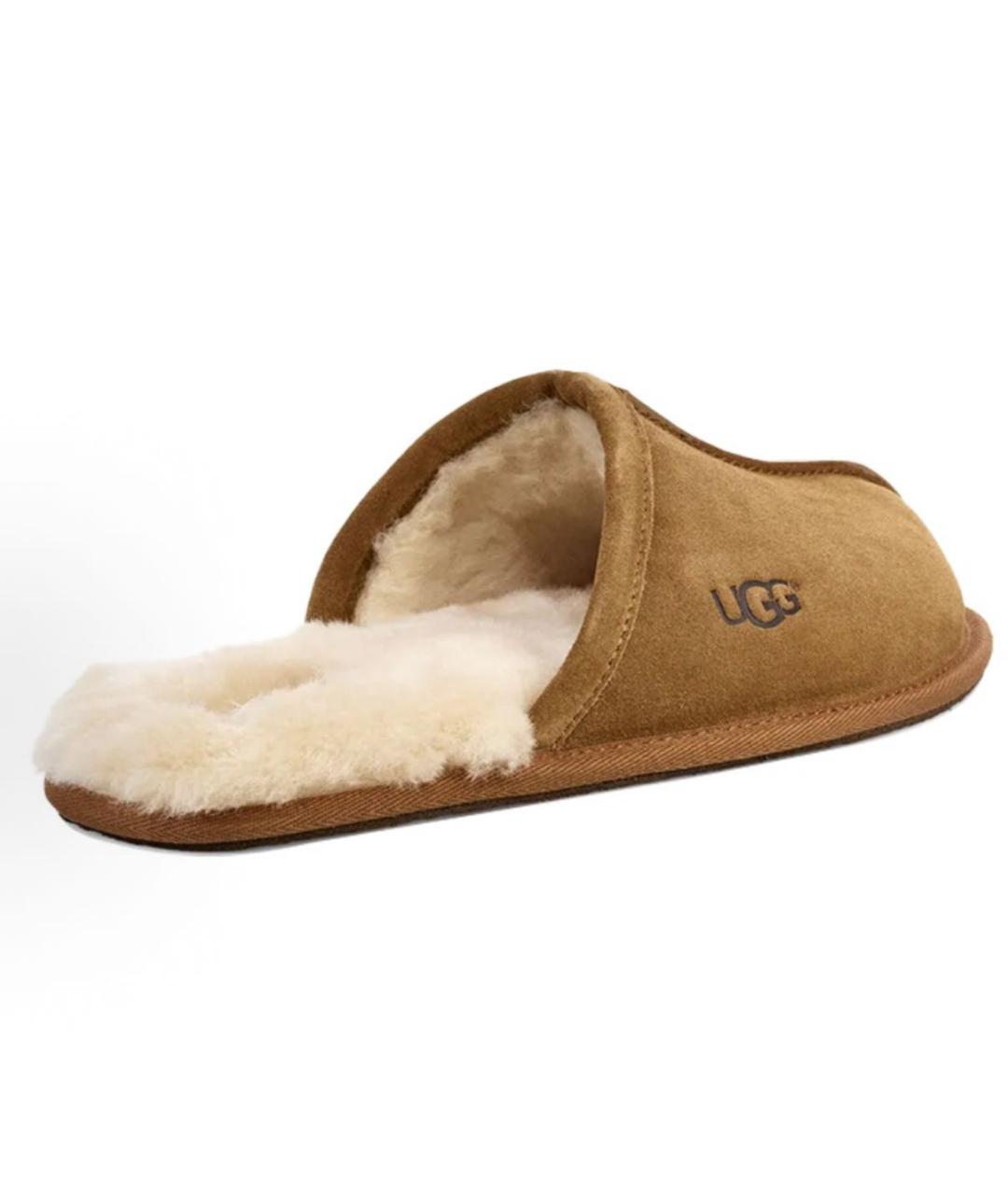 UGG AUSTRALIA Коричневые замшевые мюли, фото 3