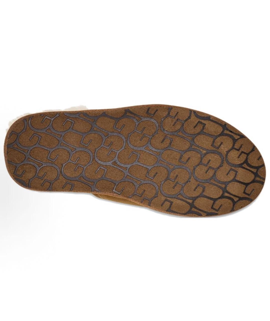 UGG AUSTRALIA Коричневые замшевые мюли, фото 5
