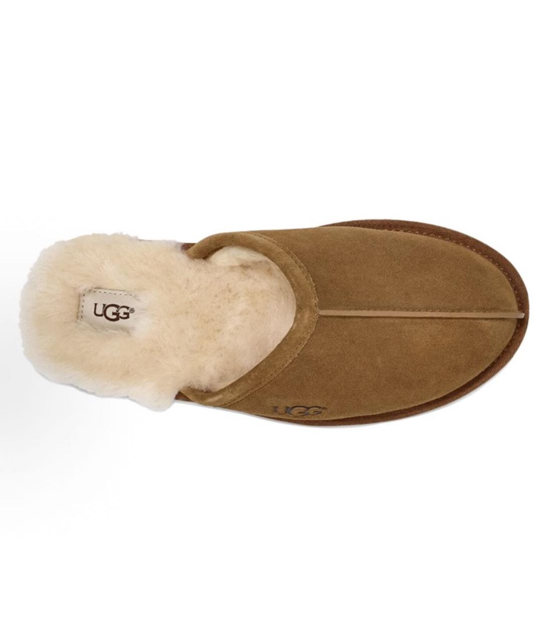 UGG AUSTRALIA Коричневые замшевые мюли, фото 4