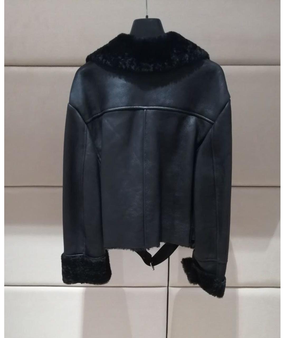 FORTE COUTURE Черная дубленка, фото 2