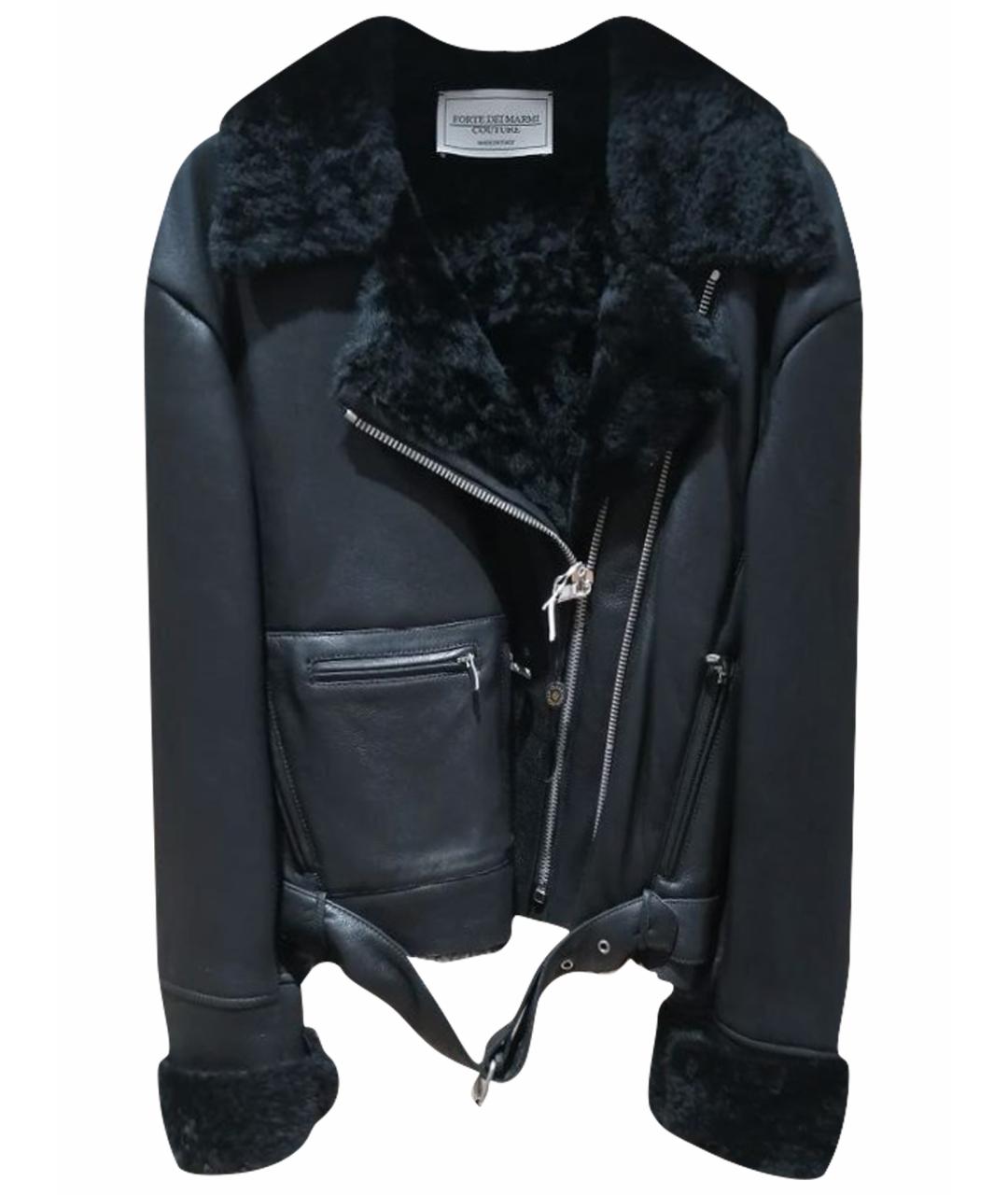 FORTE COUTURE Черная дубленка, фото 1