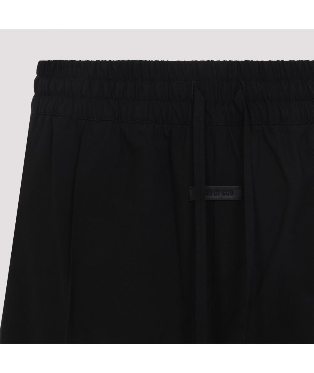 FEAR OF GOD Черные хлопковые повседневные брюки, фото 3