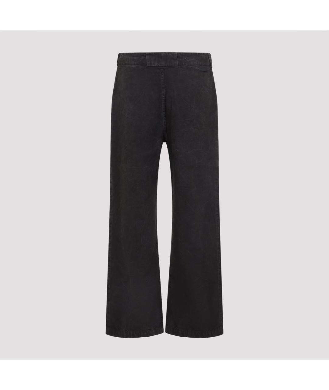 FEAR OF GOD Черные хлопковые прямые джинсы, фото 2