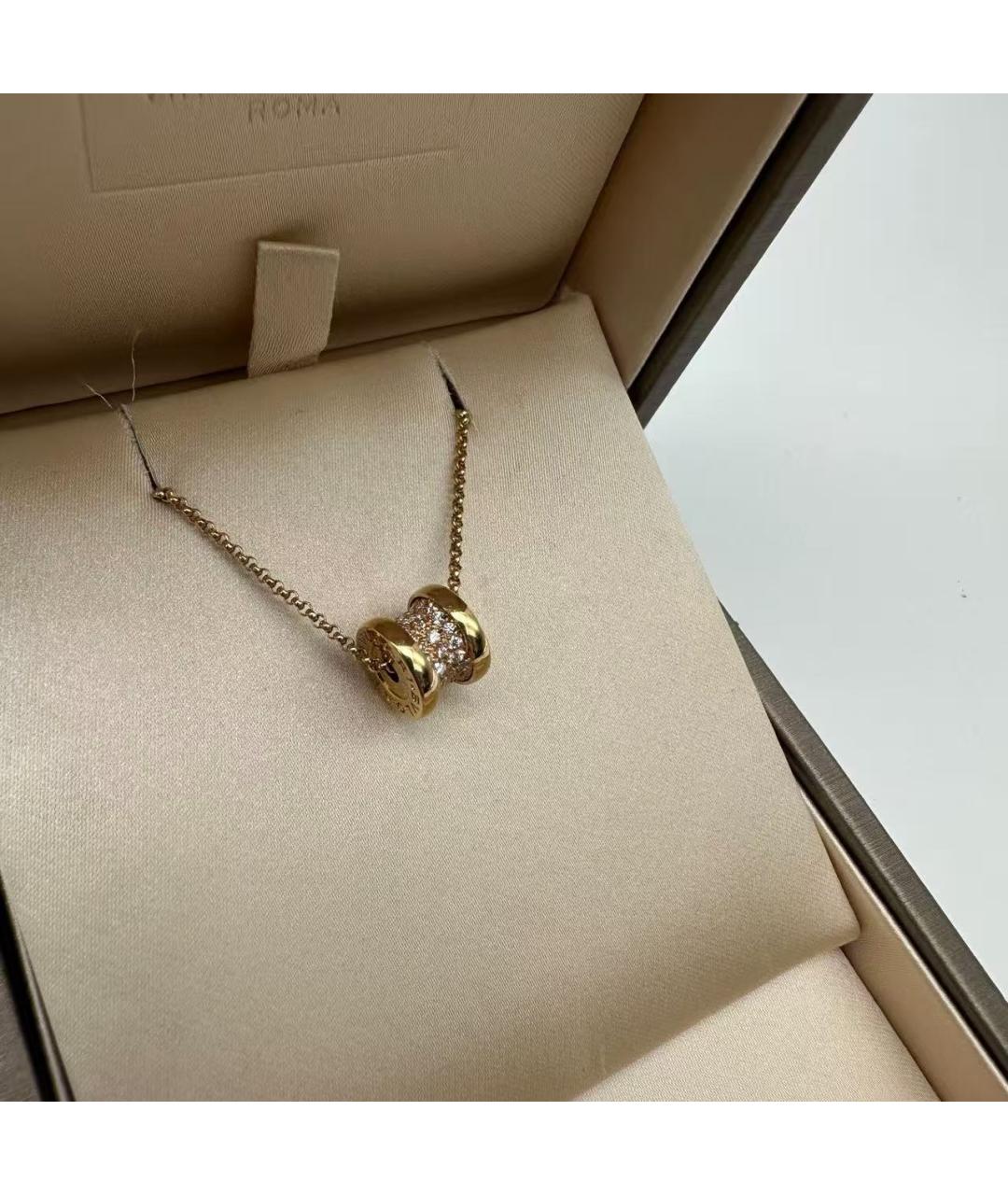 BVLGARI Золотое колье из розового золота, фото 3