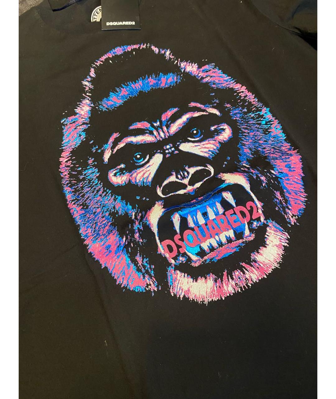 DSQUARED2 Черная футболка, фото 2