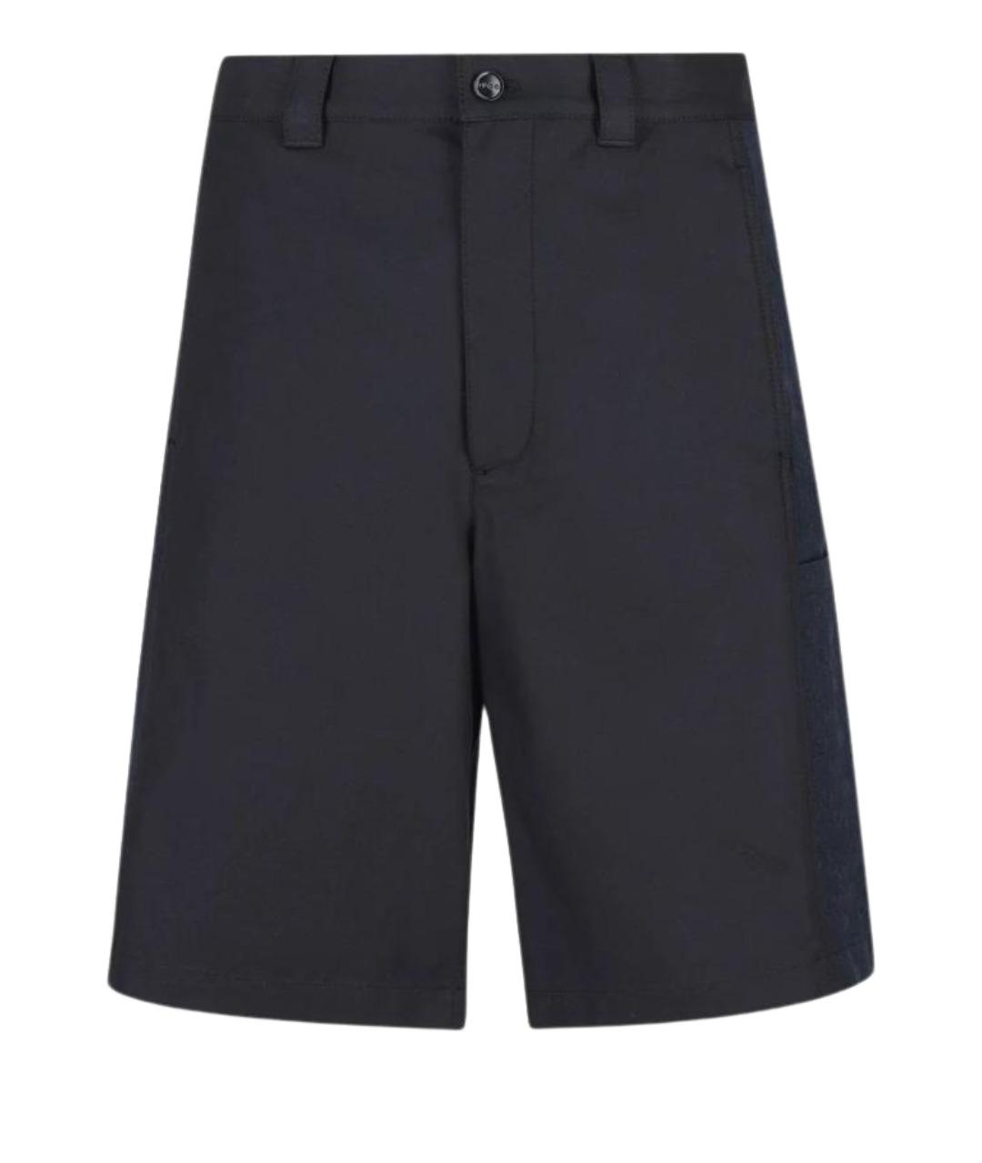 GUCCI Темно-синие хлопковые шорты, фото 1