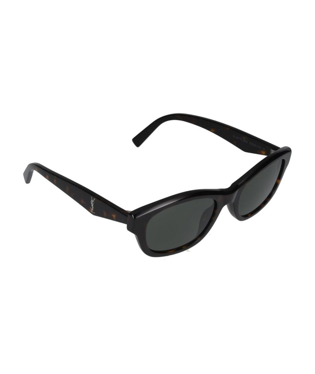 SAINT LAURENT Серые солнцезащитные очки, фото 4