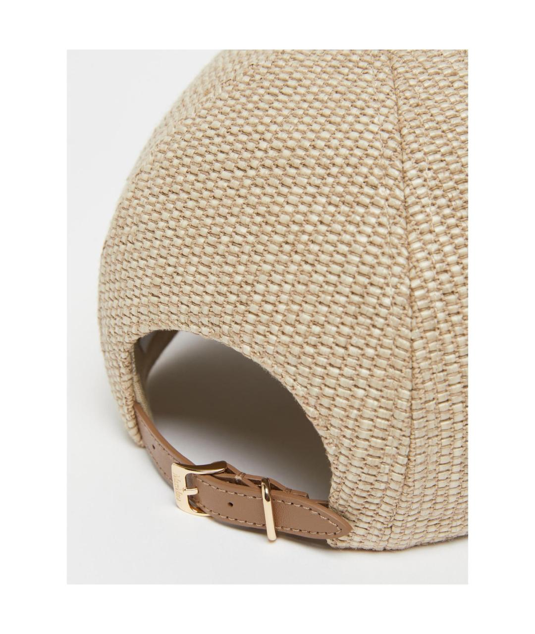 MAX MARA Бежевая кепка, фото 3