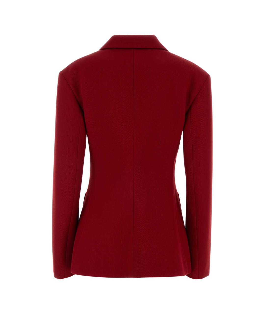 LOEWE Красный шерстяной жакет/пиджак, фото 2