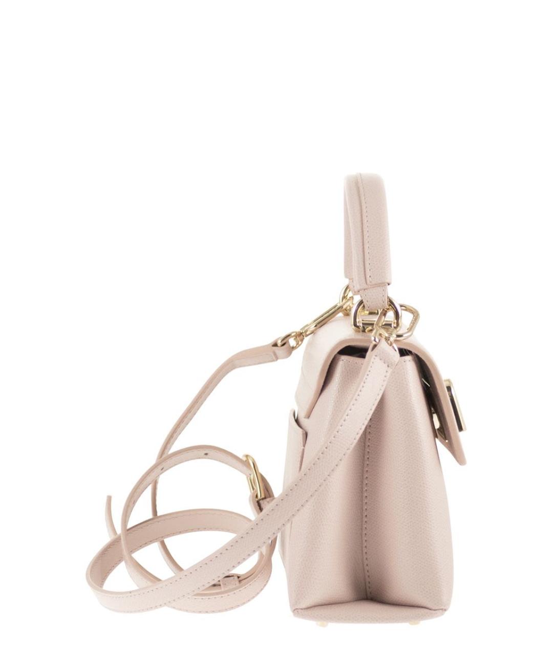 FURLA Розовая сумка с короткими ручками, фото 3