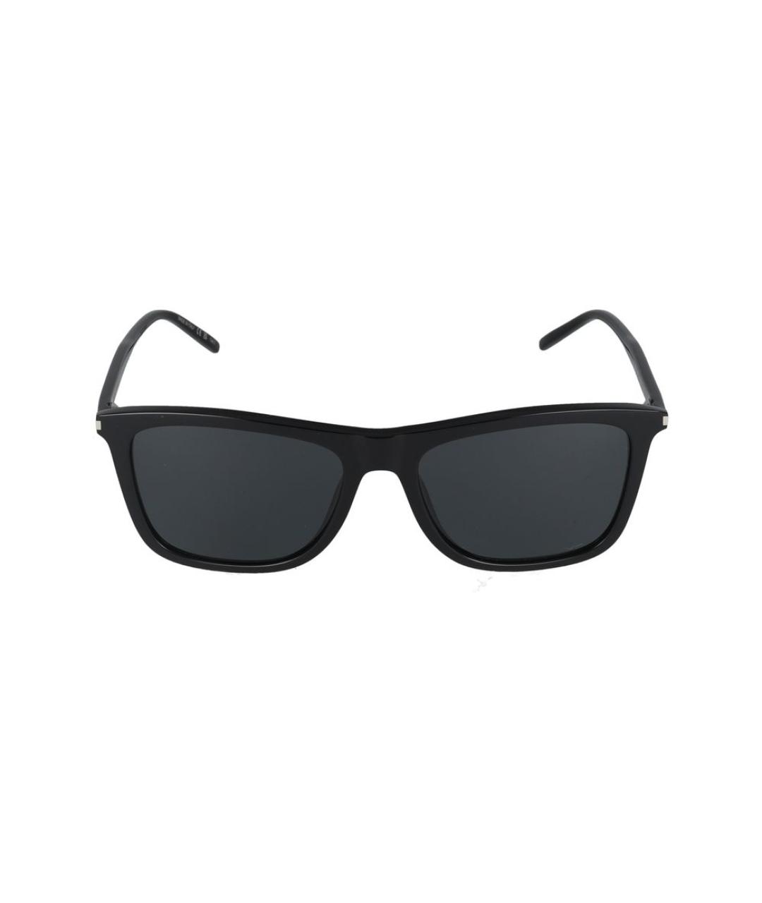 SAINT LAURENT Черные солнцезащитные очки, фото 2