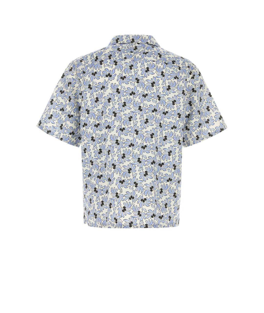 PRADA Мульти хлопковая кэжуал рубашка, фото 2