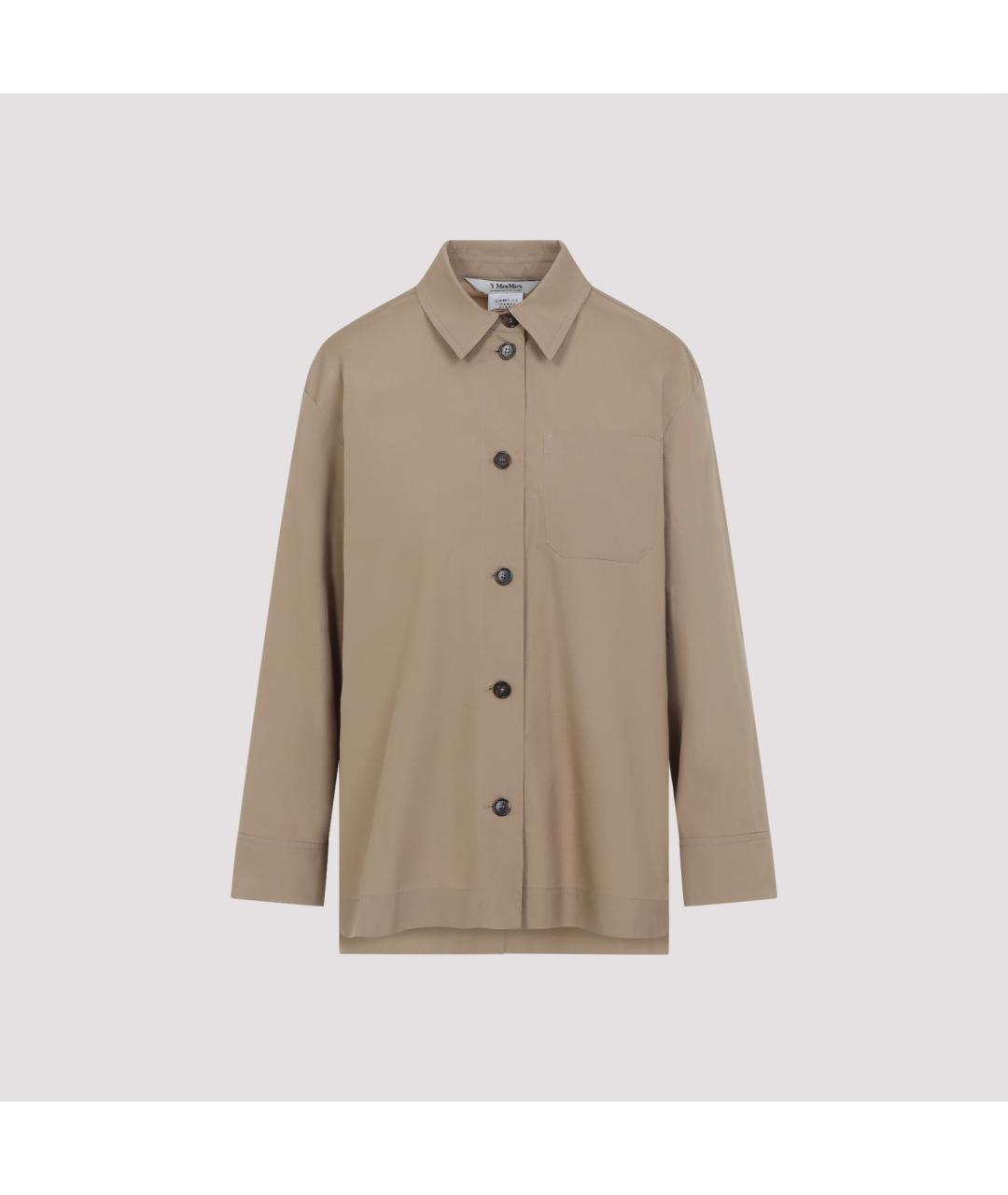 'S MAX MARA Хлопковая рубашка, фото 2