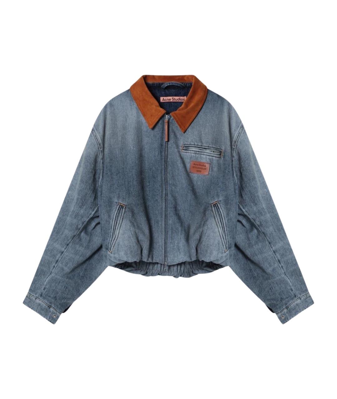 ACNE STUDIOS Синяя куртка, фото 1