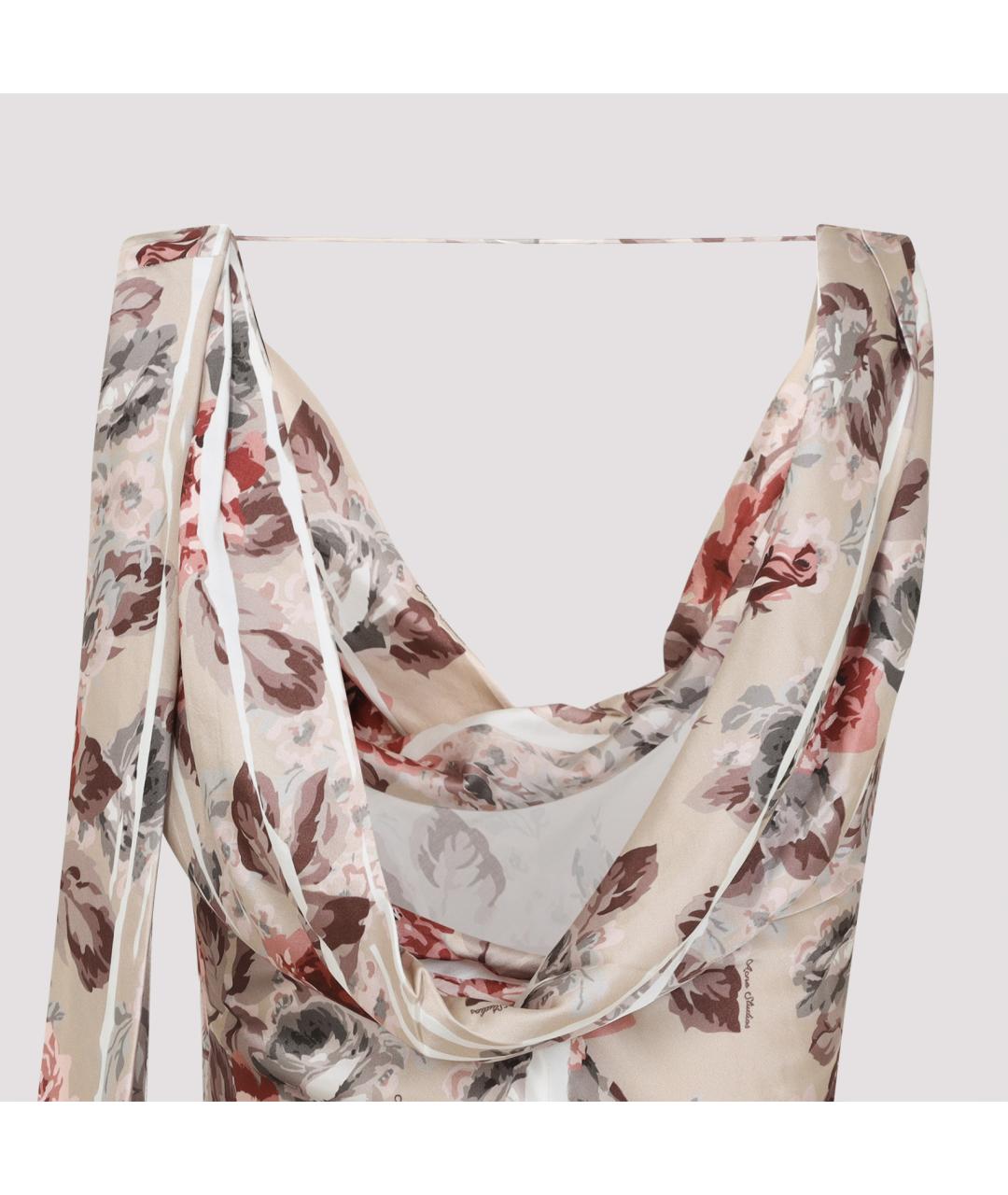 ACNE STUDIOS Мульти вискозное коктейльное платье, фото 4