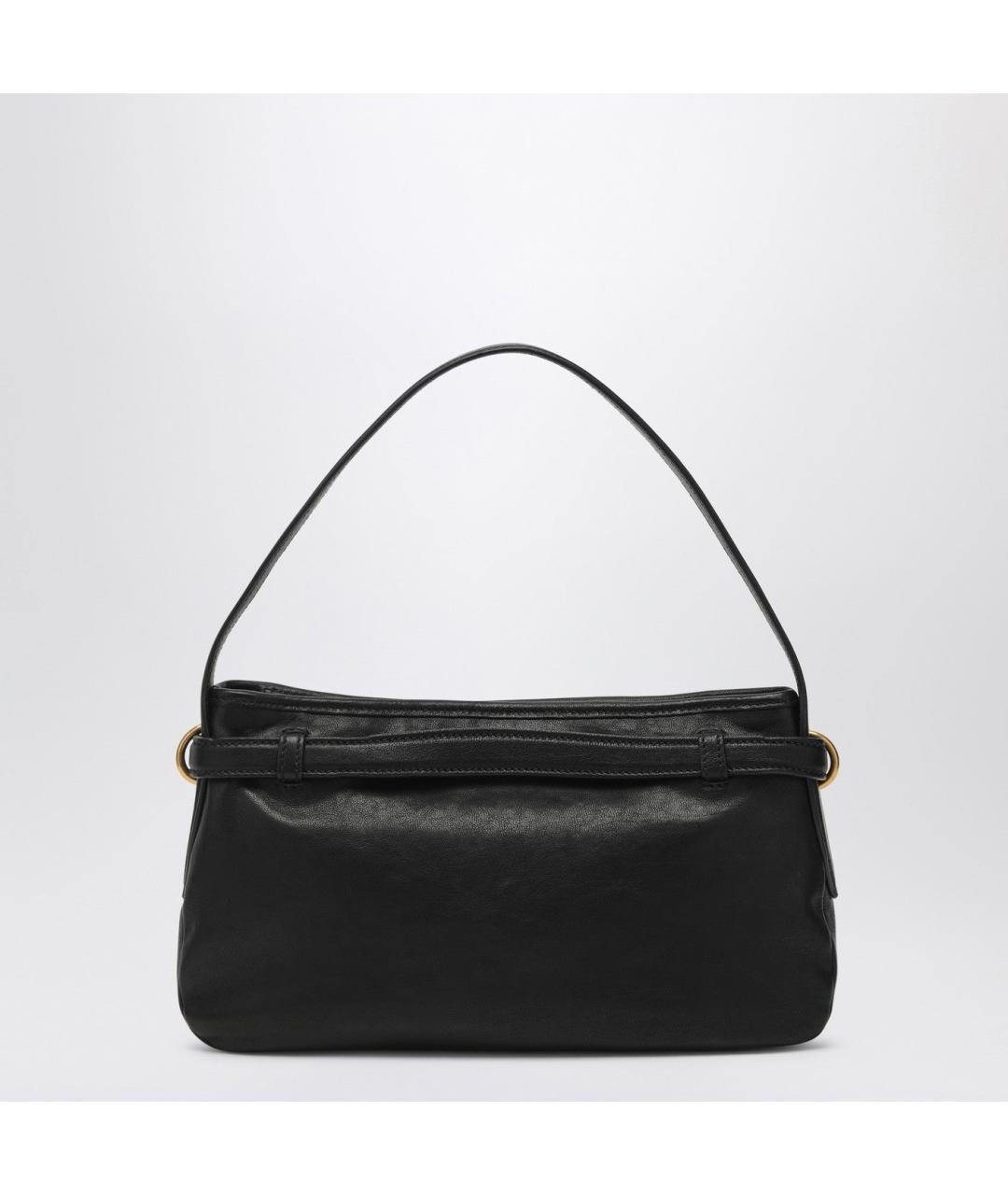 MIU MIU Черная кожаная сумка через плечо, фото 2