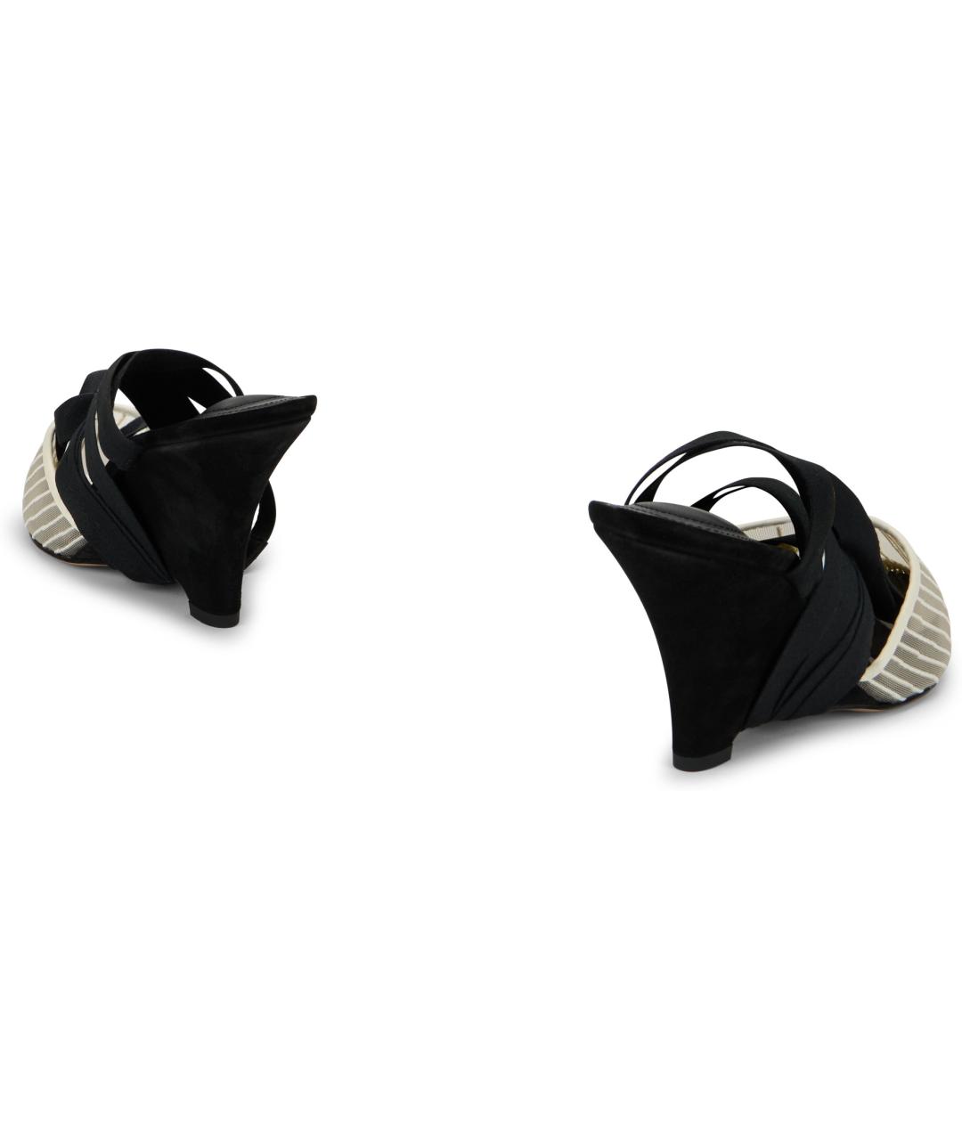 JACQUEMUS Мульти синтетические мюли, фото 4