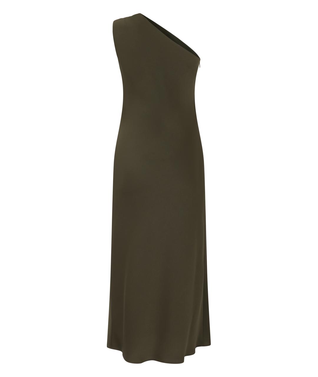 MAX MARA STUDIO Зеленые полиэстеровое коктейльное платье, фото 2