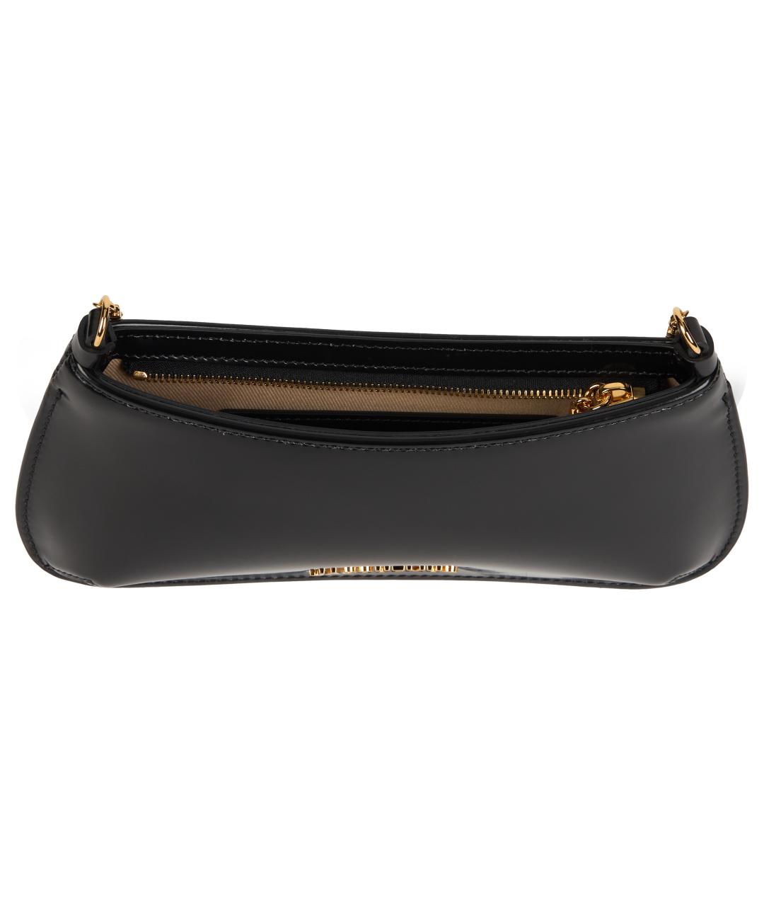 JACQUEMUS Черная хлопковая сумка через плечо, фото 4