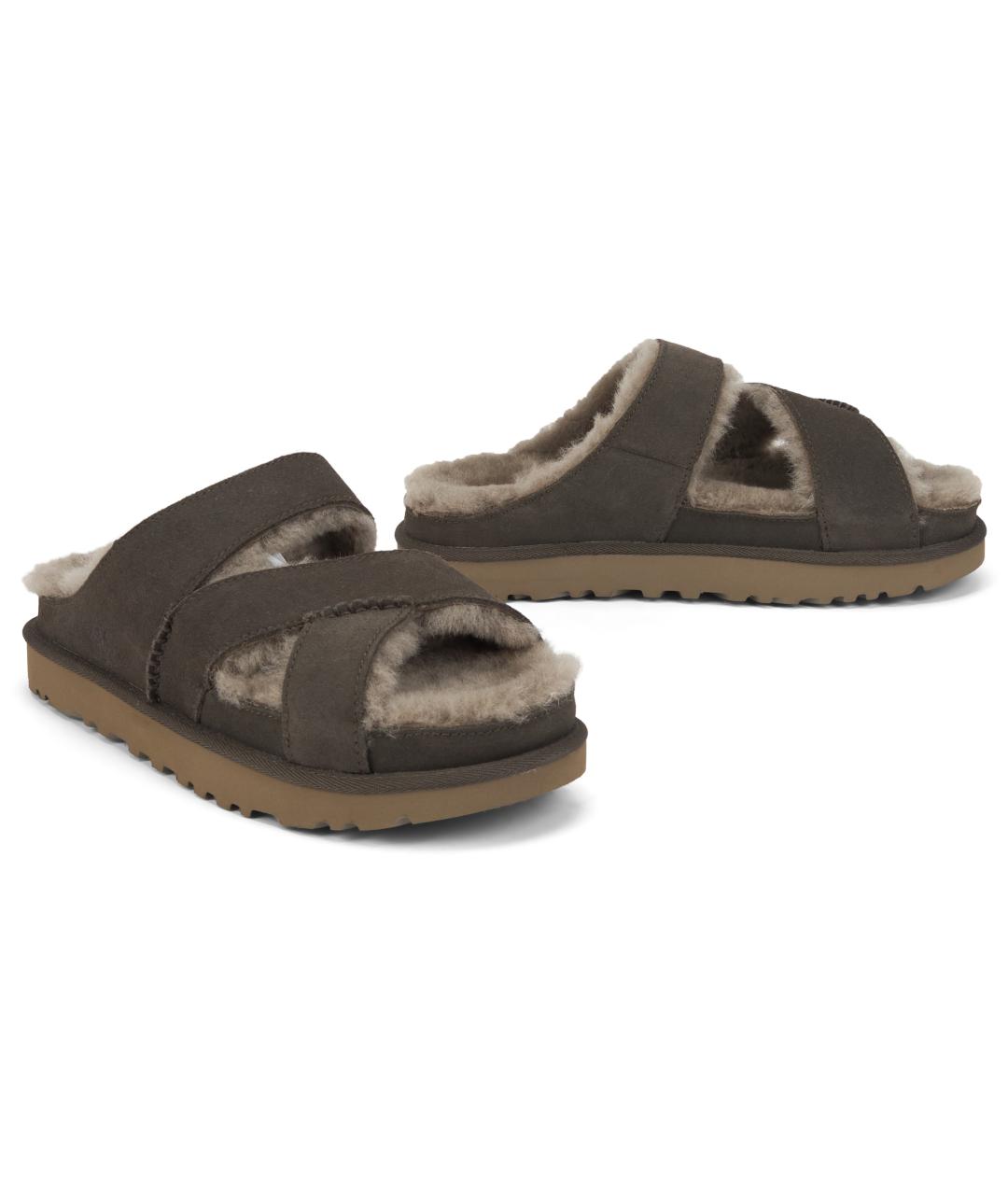 UGG AUSTRALIA Замшевые сандалии, фото 3