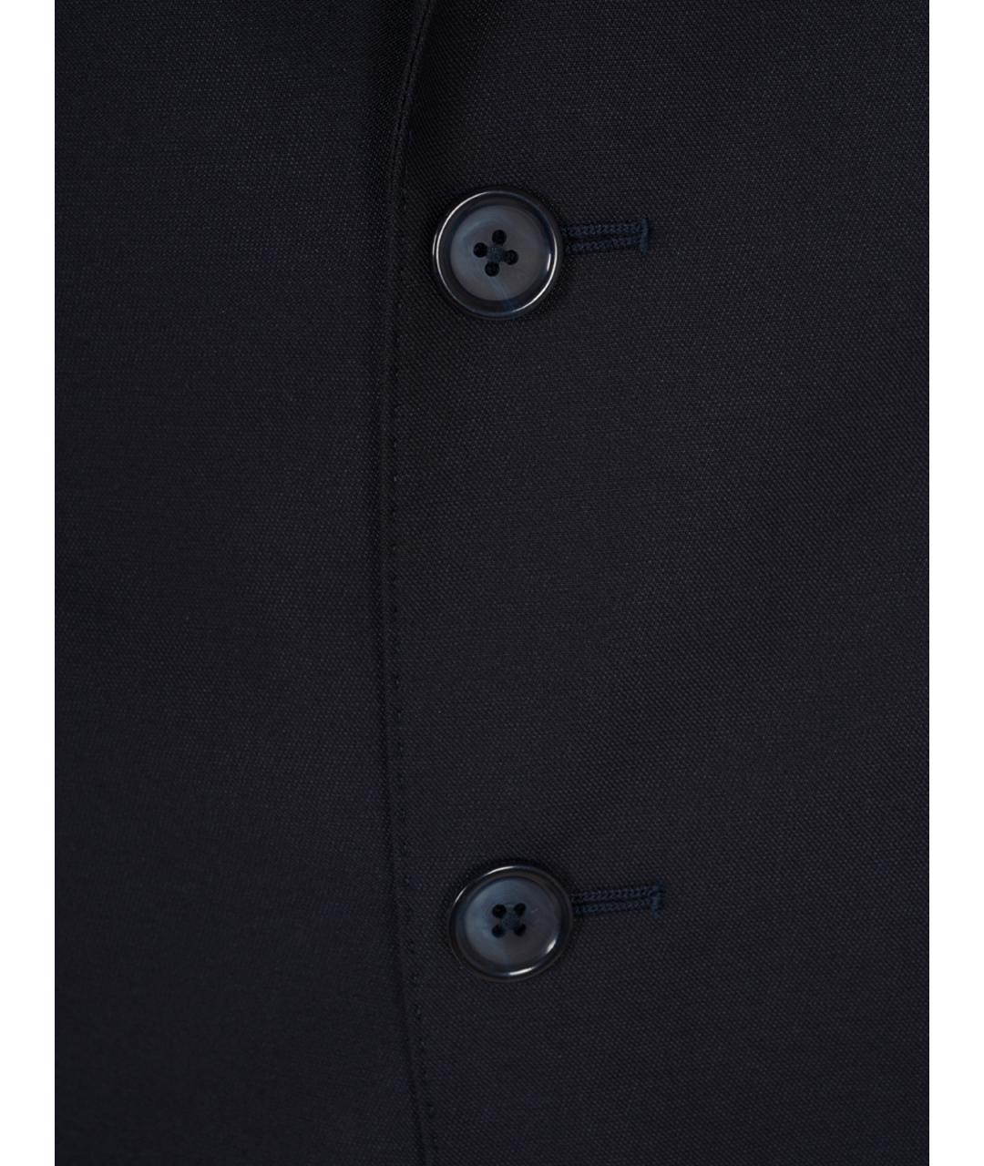 DOLCE&GABBANA Темно-синий классический костюм, фото 3