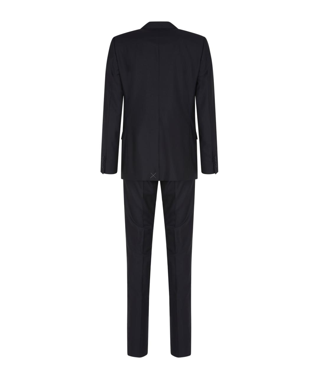 DOLCE&GABBANA Темно-синий классический костюм, фото 2