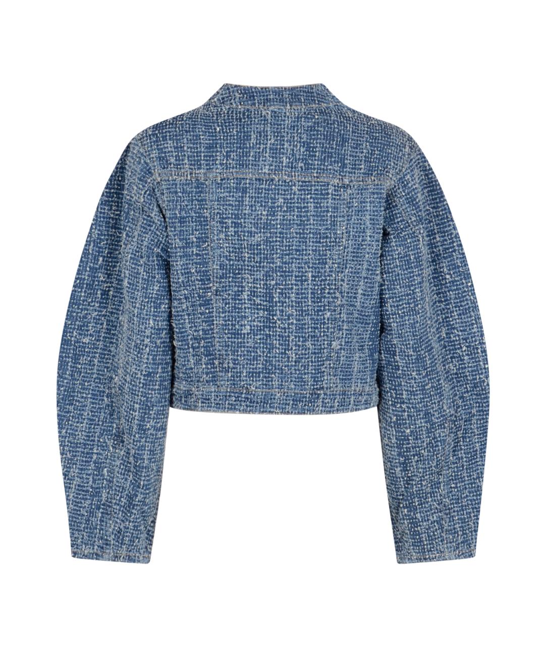 ROTATE Синяя хлопковая куртка, фото 2