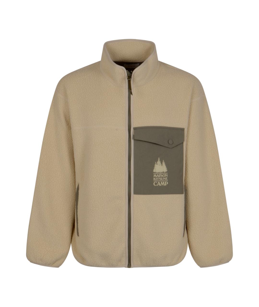 MAISON KITSUNE Бежевая куртка, фото 1