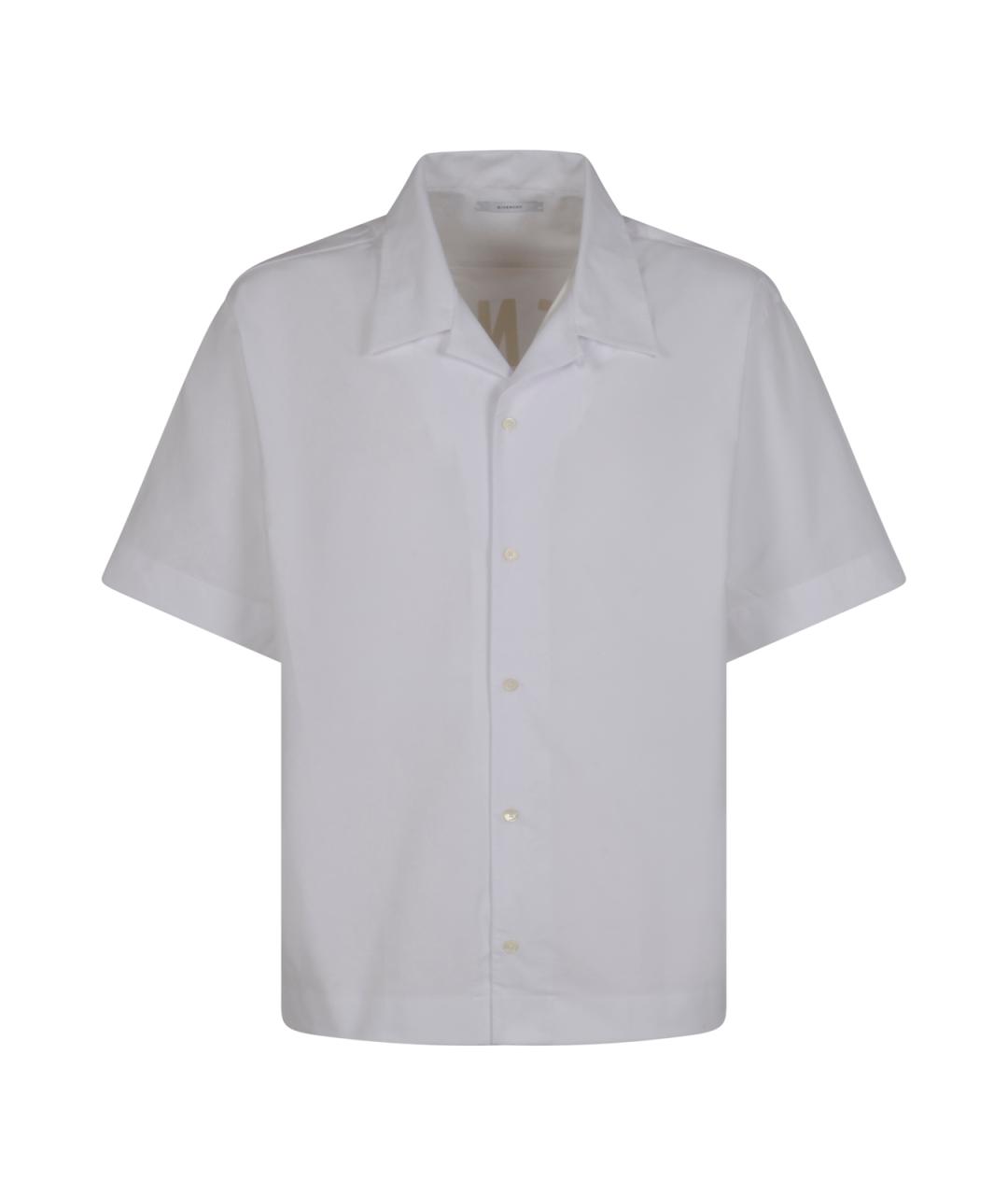 GIVENCHY Белая хлопковая кэжуал рубашка, фото 1