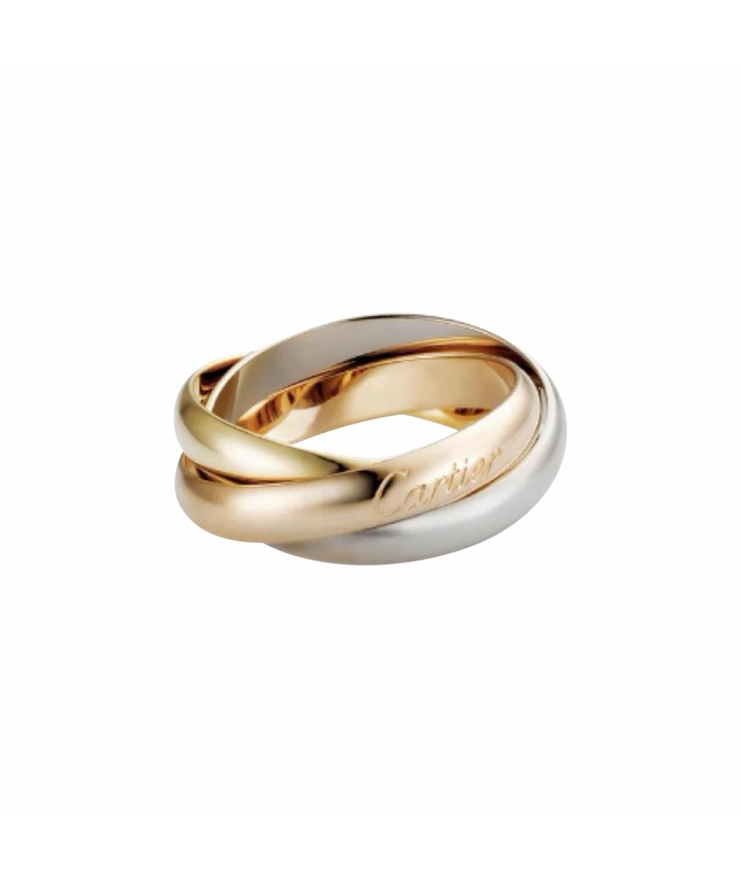 CARTIER Розовое кольцо из белого золота, фото 1