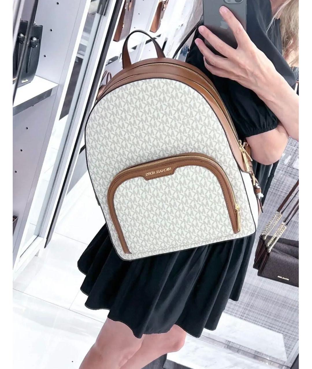 MICHAEL KORS Бежевый рюкзак, фото 4