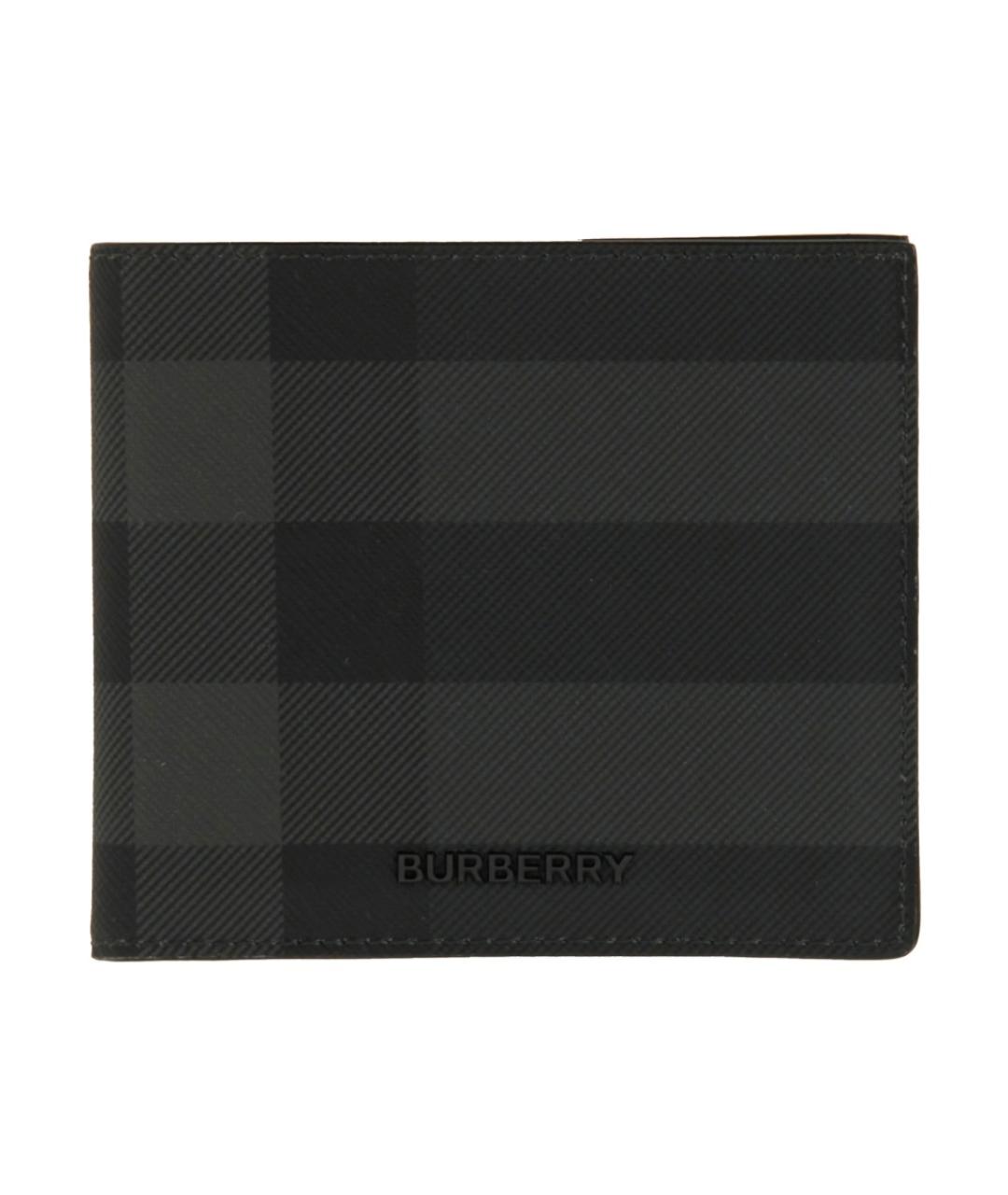BURBERRY Серый кошелек, фото 1