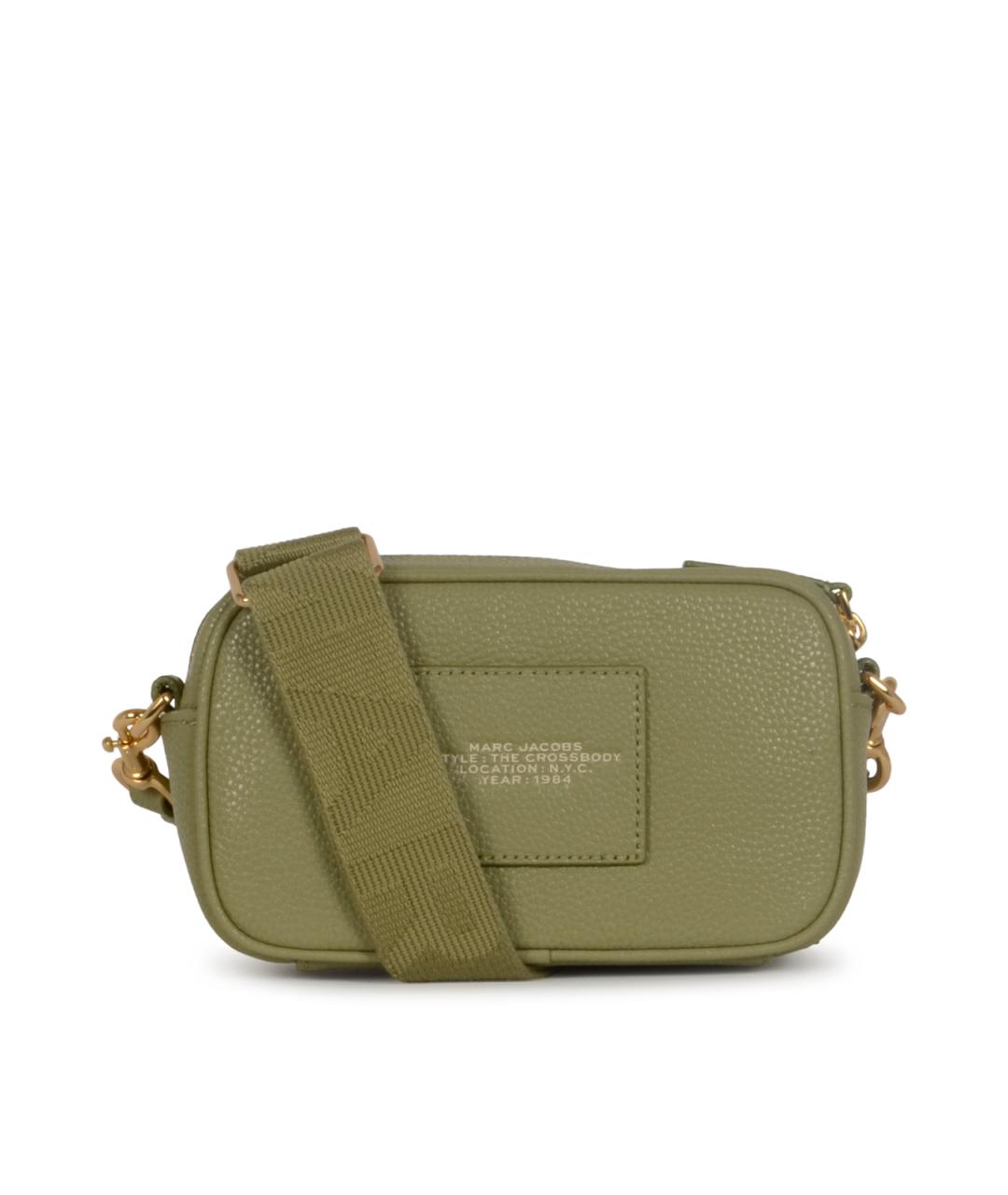 MARC JACOBS Зеленая кожаная сумка через плечо, фото 3