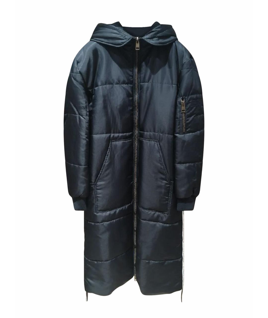 FORTE COUTURE Черное пальто, фото 1