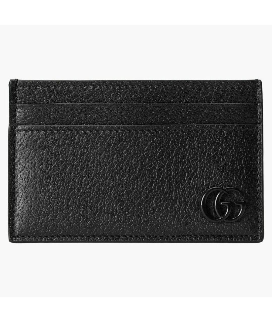 GUCCI Черный кожаный кардхолдер, фото 6