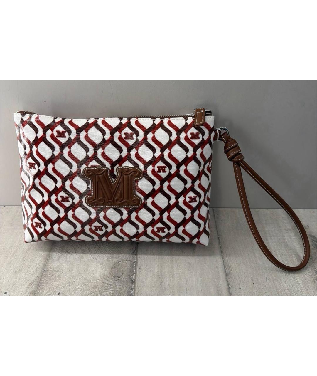 'S MAX MARA Бордовая пляжная сумка, фото 2