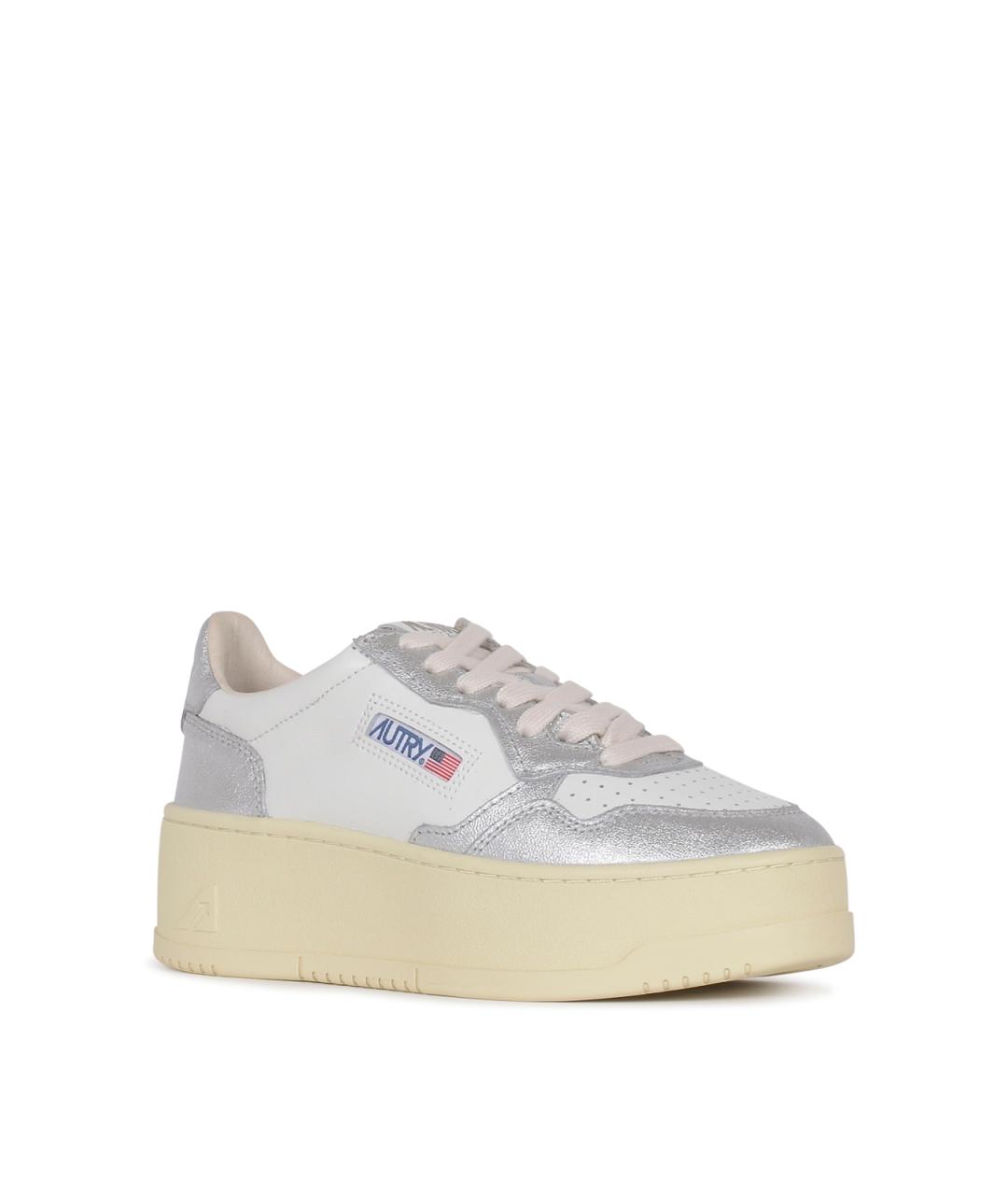 AUTRY Мульти кожаные кроссовки, фото 3