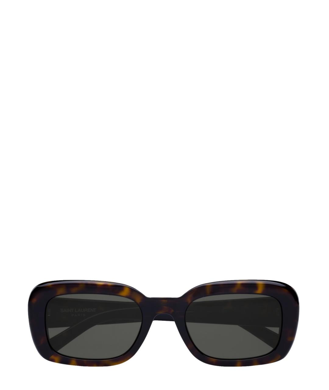 SAINT LAURENT Мульти пластиковые солнцезащитные очки, фото 1