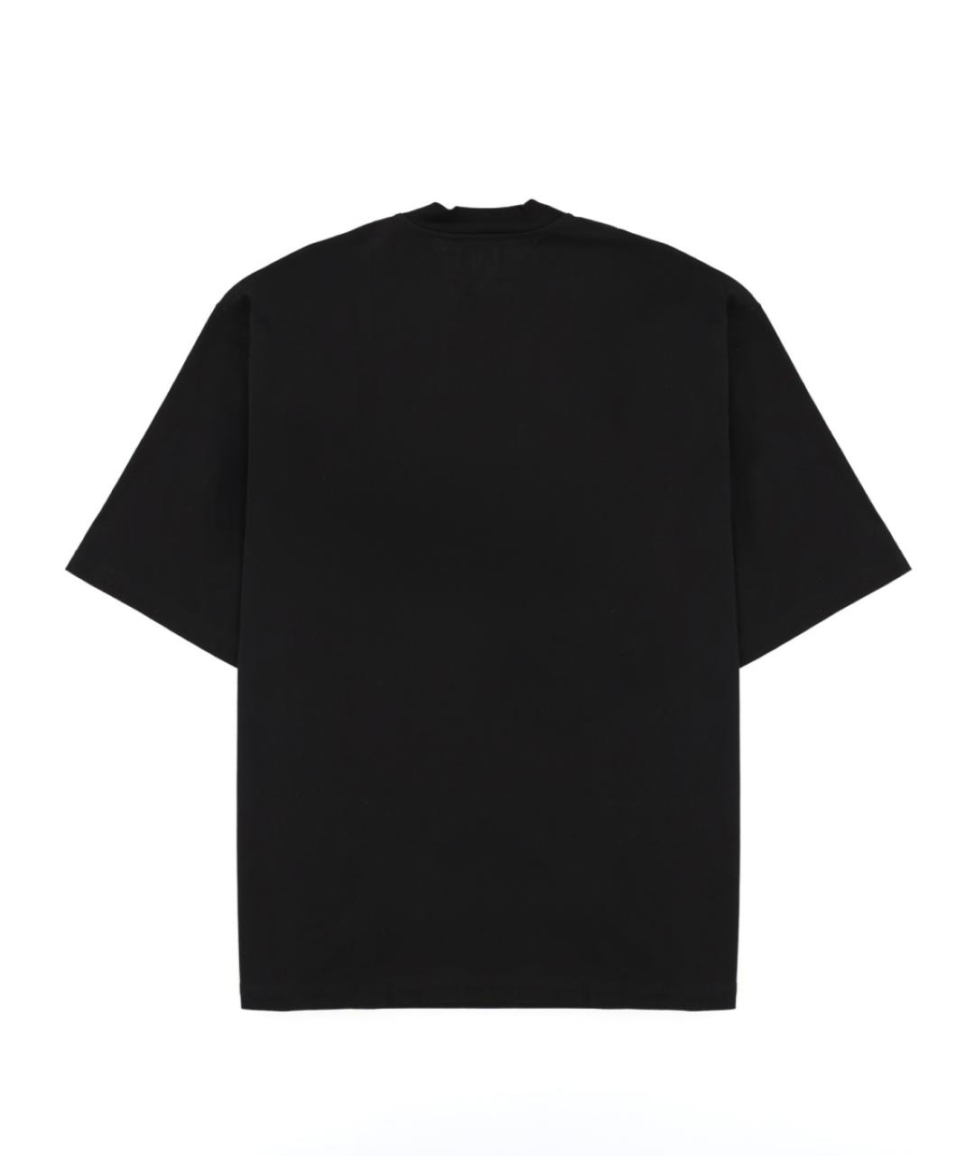 DOLCE&GABBANA Черная хлопковая футболка, фото 2