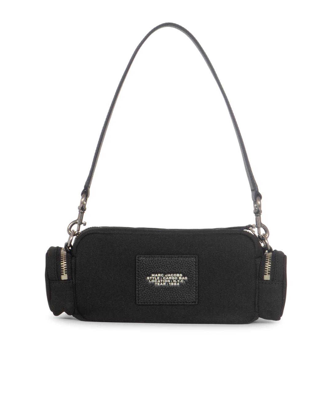 MARC JACOBS Черная хлопковая сумка через плечо, фото 3