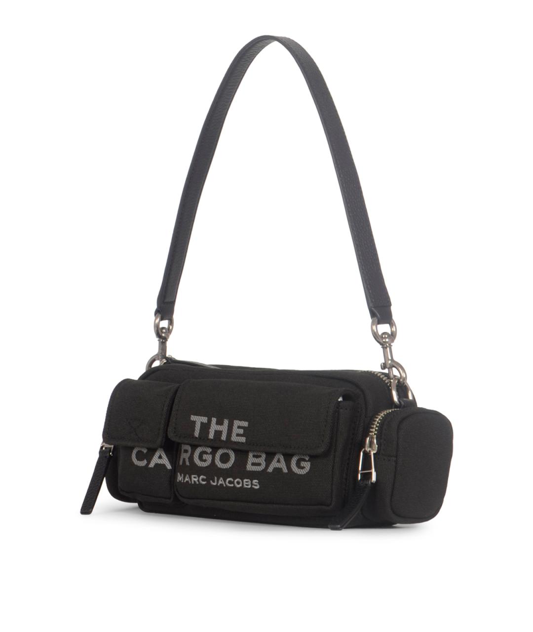 MARC JACOBS Черная хлопковая сумка через плечо, фото 2