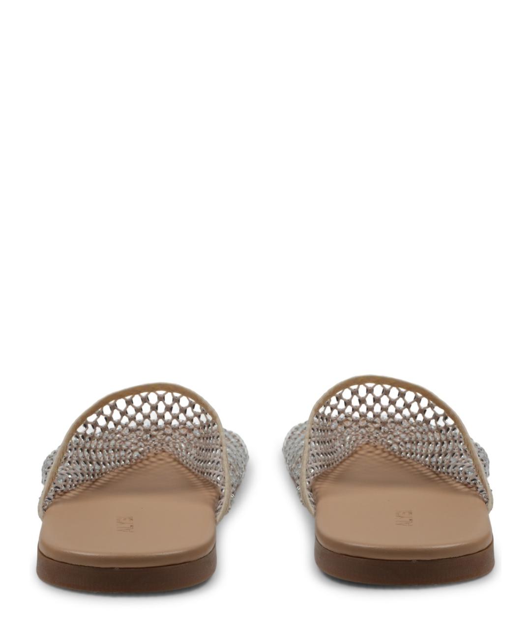 ALYSI Серебряные синтетические сабо, фото 4