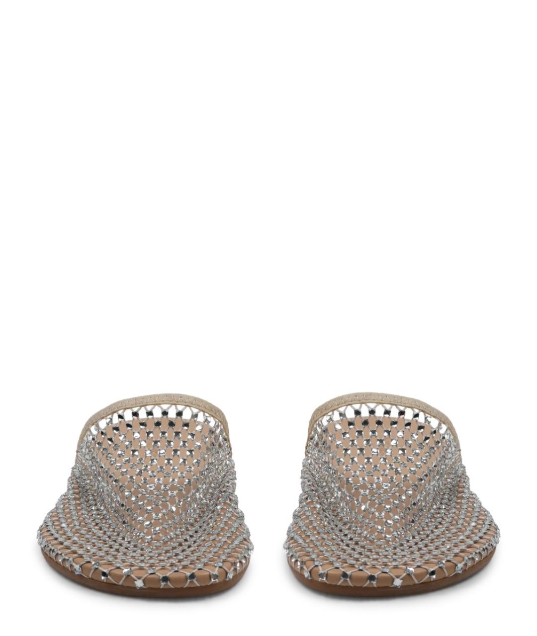 ALYSI Серебряные синтетические сабо, фото 3