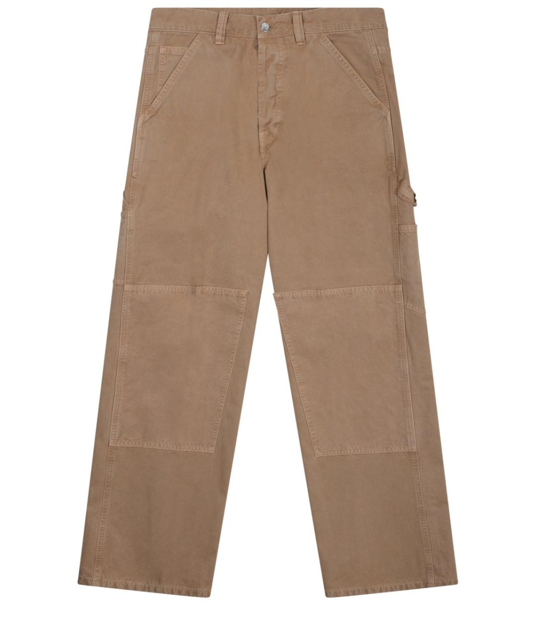 NINE IN THE MORNING Бежевые повседневные брюки, фото 1